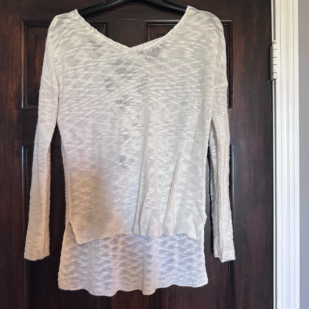 Elegant Cream Women's Top